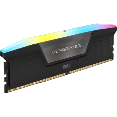 Corsair Vengeance RGB 1x8Go DDR5 5200Mhz CL40 - Mémoire PC Corsair sur Cybertek.fr - 1