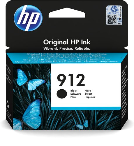 image produit HP Cartouche 912 - Noir Cybertek