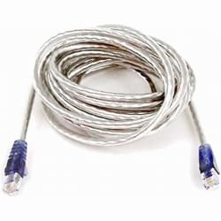 Câble RJ11 Plat 2m Blanc - Connectique réseau - Cybertek.fr - 0