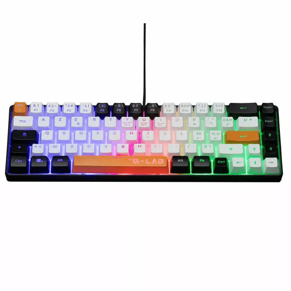 Clavier PC The G-LAB Keyz Hydro BKWO - RGB/ Filaire