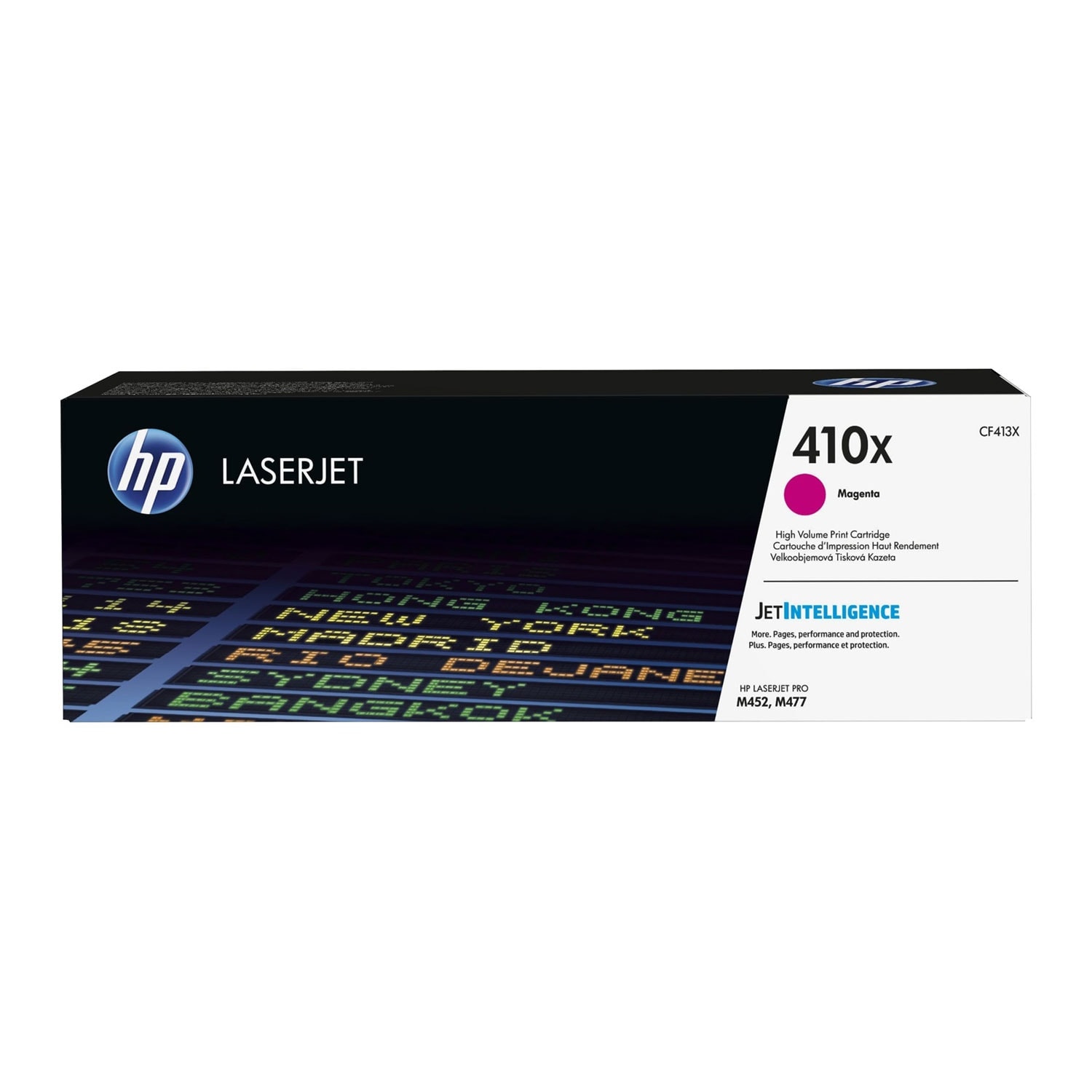 Toner Magenta haut rendement 413X - CF413X pour imprimante  HP - 0