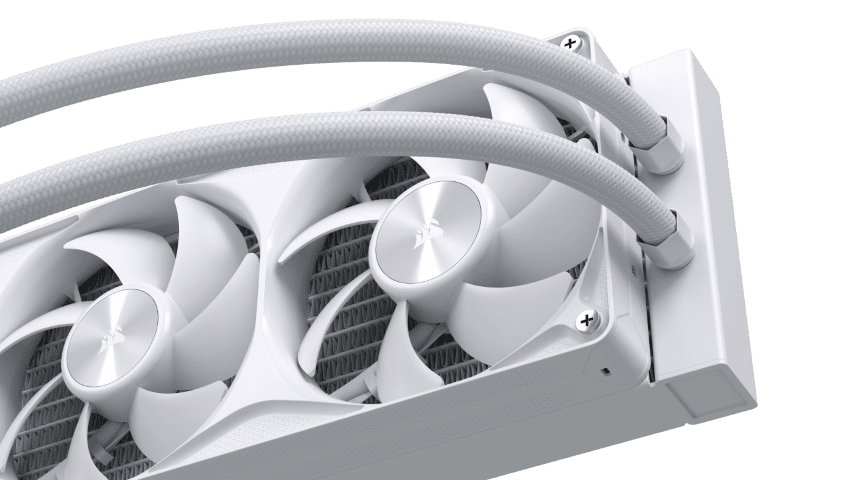 Corsair NAUTILUS II 360 RS LCD - 360mm - Blanc - Watercooling - 4