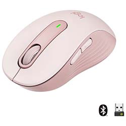 image produit Logitech Signature M650 L Bluetooth - Rose Cybertek