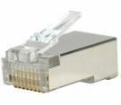 image produit   Connecteurs RJ45 Blindés (sachet de 10) Cybertek