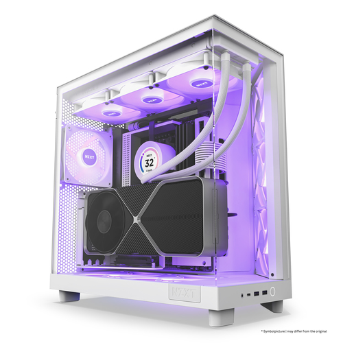 NZXT H6 Flow RGB Blanc Blanc - Boîtier PC NZXT - Cybertek.fr - 4