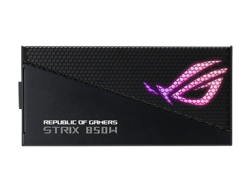 Asus ATX 850W - 80+ Gold - ROG STRIX AURA 850G Gaming Noir (90YE00P2-B0NA00) - Achat / Vente Alimentation sur Cybertek.fr - 1