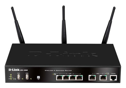 Routeur D-Link DSR-1000N - sans fil 4 Ports/Gigabit/Wifi 802.11N