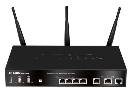 D-Link DSR-1000N - sans fil 4 Ports/Gigabit/Wifi 802.11N - Routeur - 1