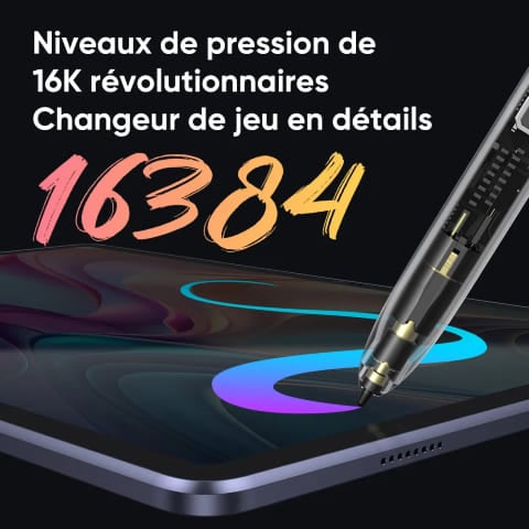 XPPEN Magic Drawing Pad/2540LPI/12"/Violet - Tablette graphique - 4