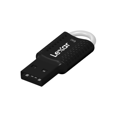 Lexar 64Go USB 2.0 JumpDrive V40 - Clé USB Lexar - Cybertek.fr - 1