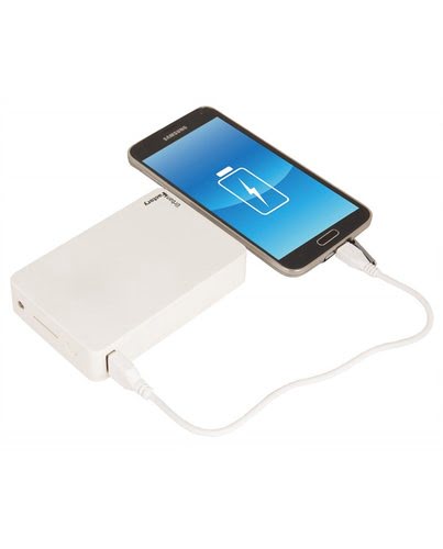 Urban Factory Banque d'alimentation 6000 mAh - USB-A - Blanc (BAW60UF) - Achat / Vente Batterie Externe  sur Cybertek.fr - 1