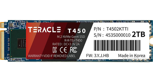 image produit Teracle T450 2To M.2 Cybertek