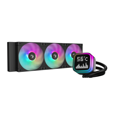 Deepcool MT/Sans Alim/ATX + LP360 Noir - Boîtier PC Deepcool - 10