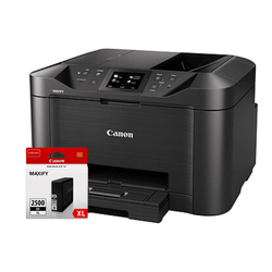 Imprimante multifonction Canon Bundle MAXIFY MB5150 + Cartouche PGI-2500XL Noir Cybertek