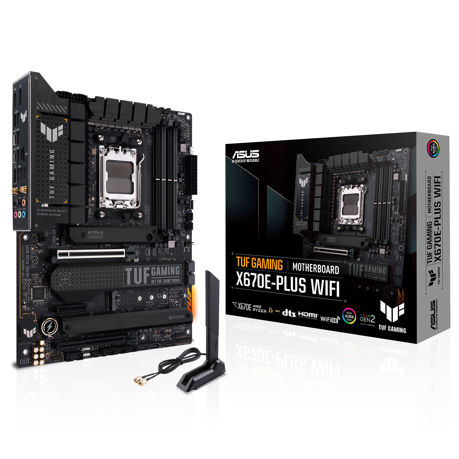 Bundle Asus TUF GAMING X670E PLUS WIFI + R9 7900X - Cybertek.fr - 3