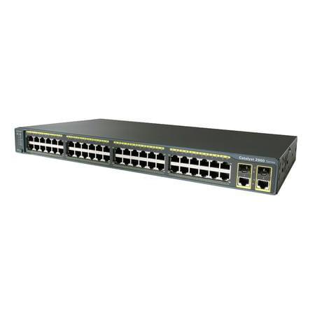 Switch Cisco 48 ports 10/100/1000 + 4 SFP - 2960S-48TS-L