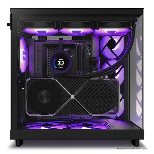 NZXT H6 Flow RGB Noir Noir - Boîtier PC NZXT - Cybertek.fr - 8