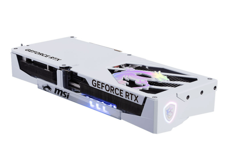 MSI GeForce RTX 5070 Ti Gaming Trio OC 16G Blanc - Carte graphique - 2