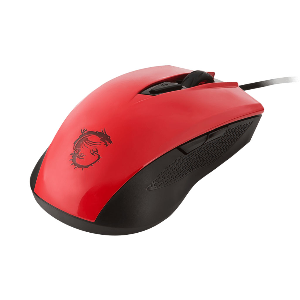 MSI CLUTCH GM40 Red Gaming Mouse - Souris PC MSI - Cybertek.fr - 1