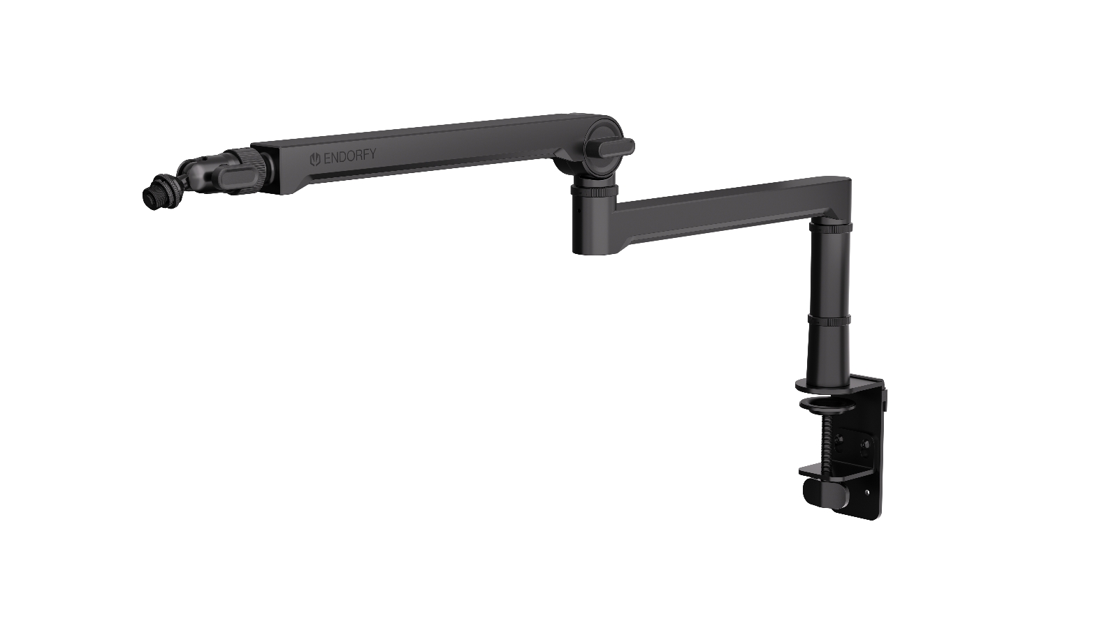 ENDORFY  Broadcast Low Profile Boom Arm - Noir (EY0A009) - Achat / Vente Accessoire Streaming / Vlogging  sur Cybertek.fr - 1