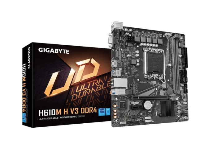 Gigabyte H610M H V3 DDR4 Micro-ATX  - Carte mère Gigabyte - 0