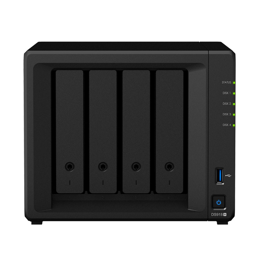 Synology DS918+ - 4 HDD - Serveur NAS Synology - Cybertek.fr - 0
