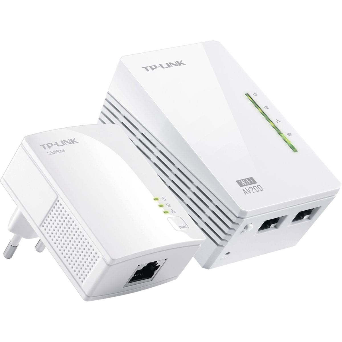 TP-Link TL-WPA42220KIT (300Mb) Wifi N - Pack de 2 - Adaptateur CPL - 0