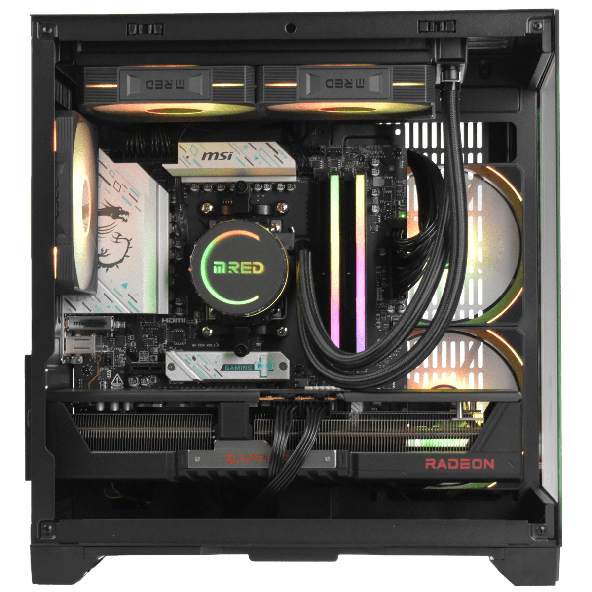 Cybertek INFERNO - R7-7700X/RX9070XT/32Go/2To (0925-CYB) (PCG-10602649) - Achat / Vente PC Fixe sur Cybertek.fr - 1
