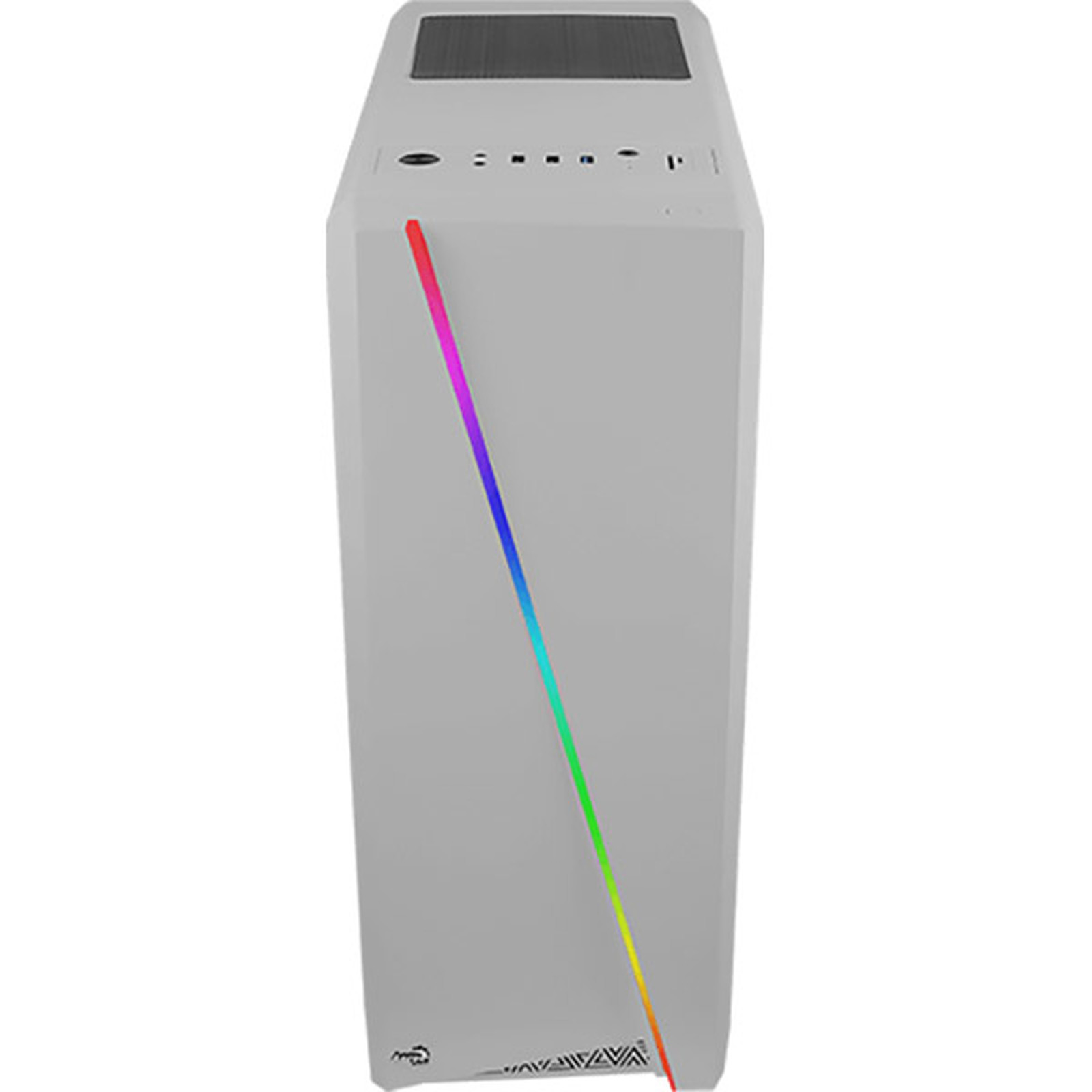 Aerocool Cylon RGB White Blanc - Boîtier PC Aerocool - Cybertek.fr - 3