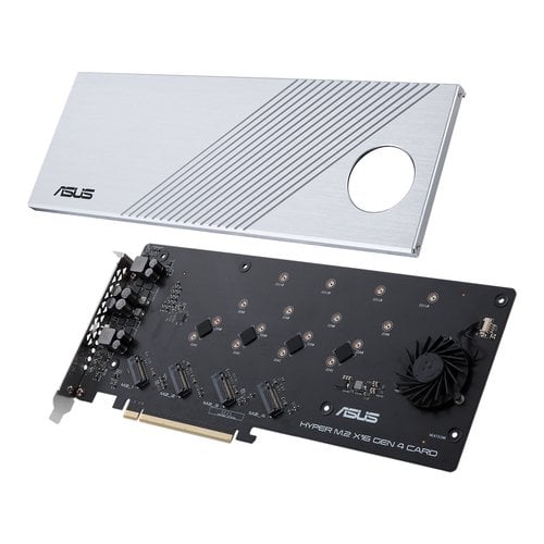 HYPER M.2 X16 GEN 4 CARD - Carte contrôleur Asus - Cybertek.fr - 2