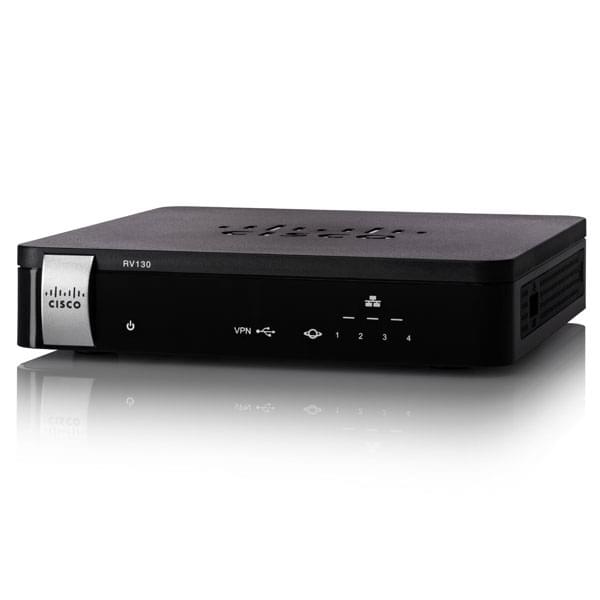 Routeur Cisco RV130 - 1 port WAN / 4 ports LAN 10/100/1000