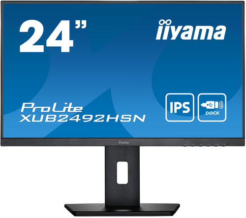 Iiyama 24"  XUB2492HSN-B5 - Ecran PC Iiyama - Cybertek.fr - 0