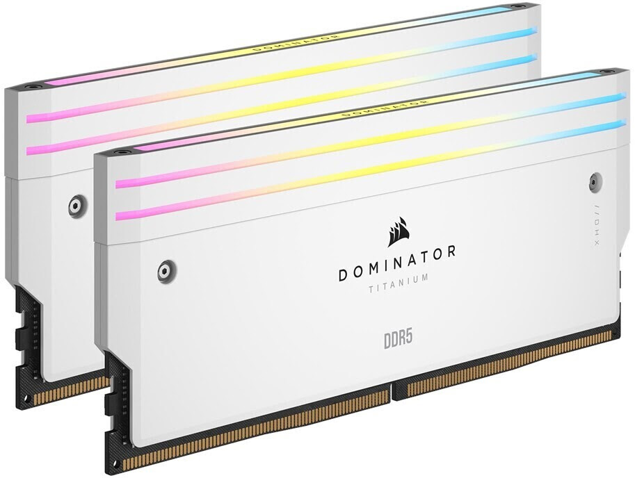 Corsair Dominator Titanium RGB 32Go (2x16Go) DDR5 6400MHz - Mémoire PC Corsair sur Cybertek.fr - 0