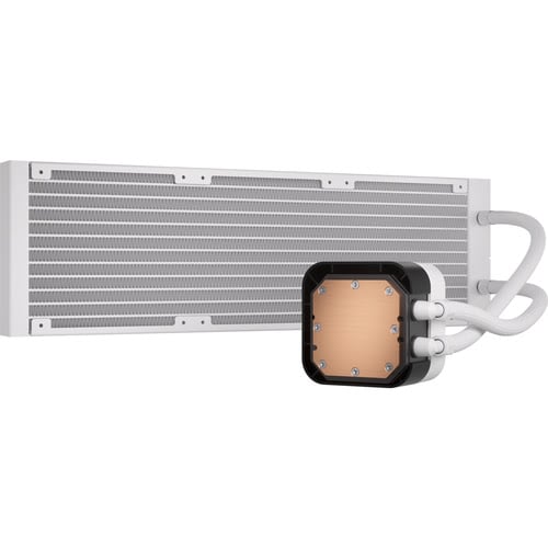 Corsair iCUE H150i ELITE LCD XT 3x120 White-# - Watercooling - 2