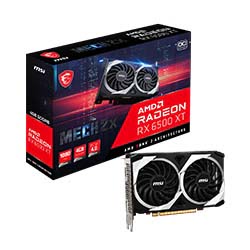 image produit MSI Radeon RX 6500 XT MECH 2X 4G OC-Seconde Vie-Etat Satisfaisant Cybertek