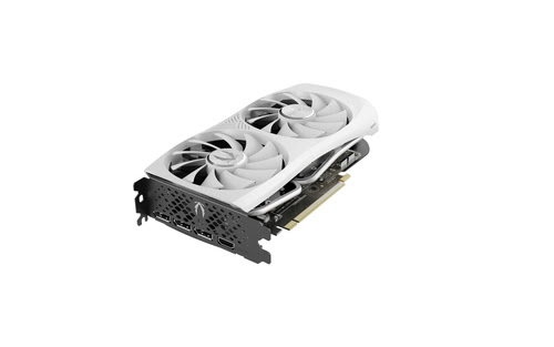 ZOTAC Gaming GeForce RTX 4060 Ti 8Go Twin Egde OC Blanc - Carte graphique - 4