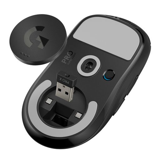 Logitech PRO X SUPERLIGHT Wireless Gaming Mouse Black - Souris PC - 8