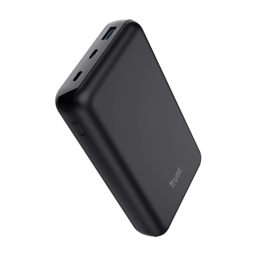 Trust Powerbank Laro - 20000mAh/100W/USB-C - Noir  (25240) - Achat / Vente Batterie Externe  sur Cybertek.fr - 2