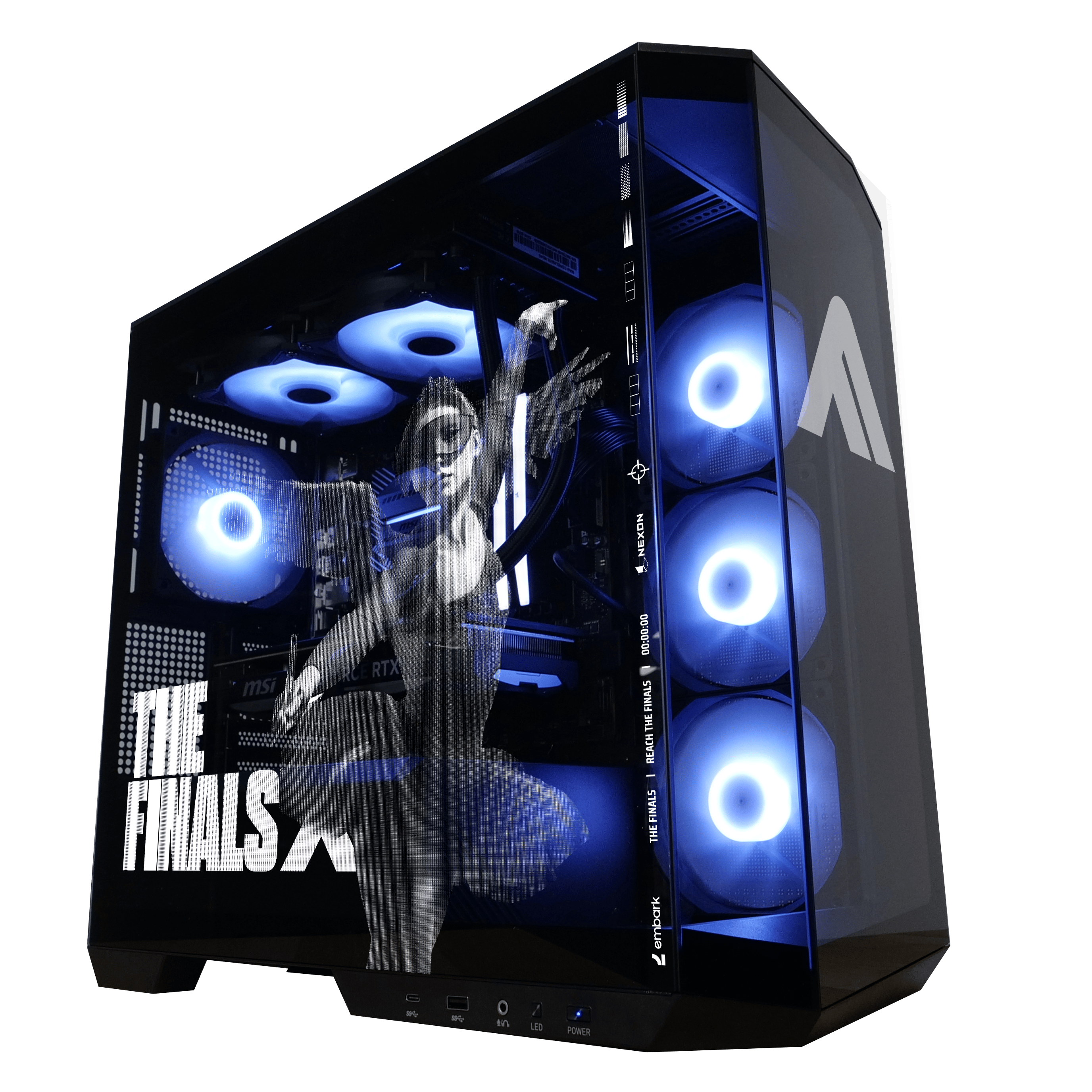 Cybertek THE FINALS Ballerine - 7500F/32Go/1To/4070S (0524) - Achat / Vente PC Fixe sur Cybertek.fr - 0