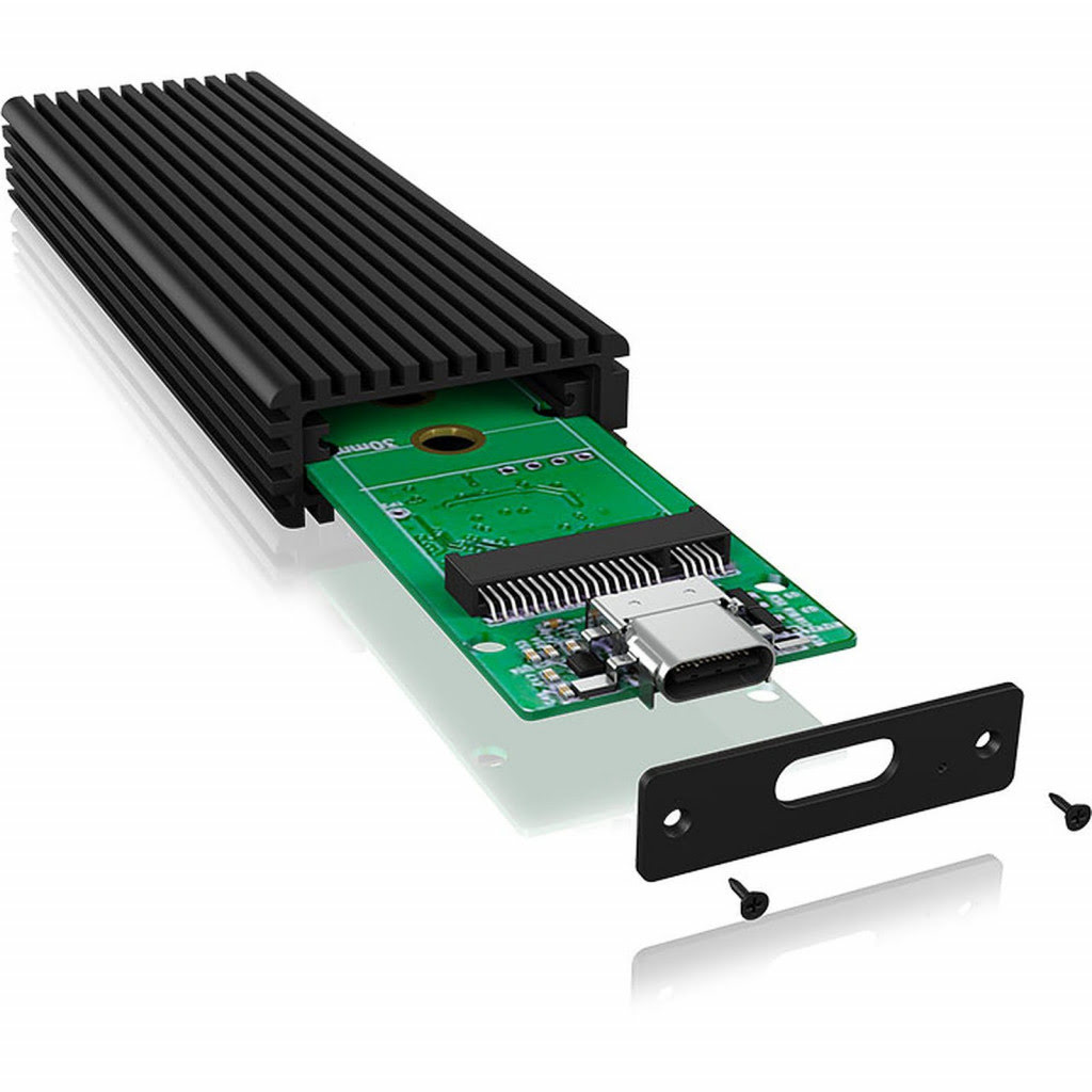 LMP Data Mobile Ultra SSD - Boîtier USB-C M.2 PCIe NVMe - Boîtier disque  dur 2,5 - LMP