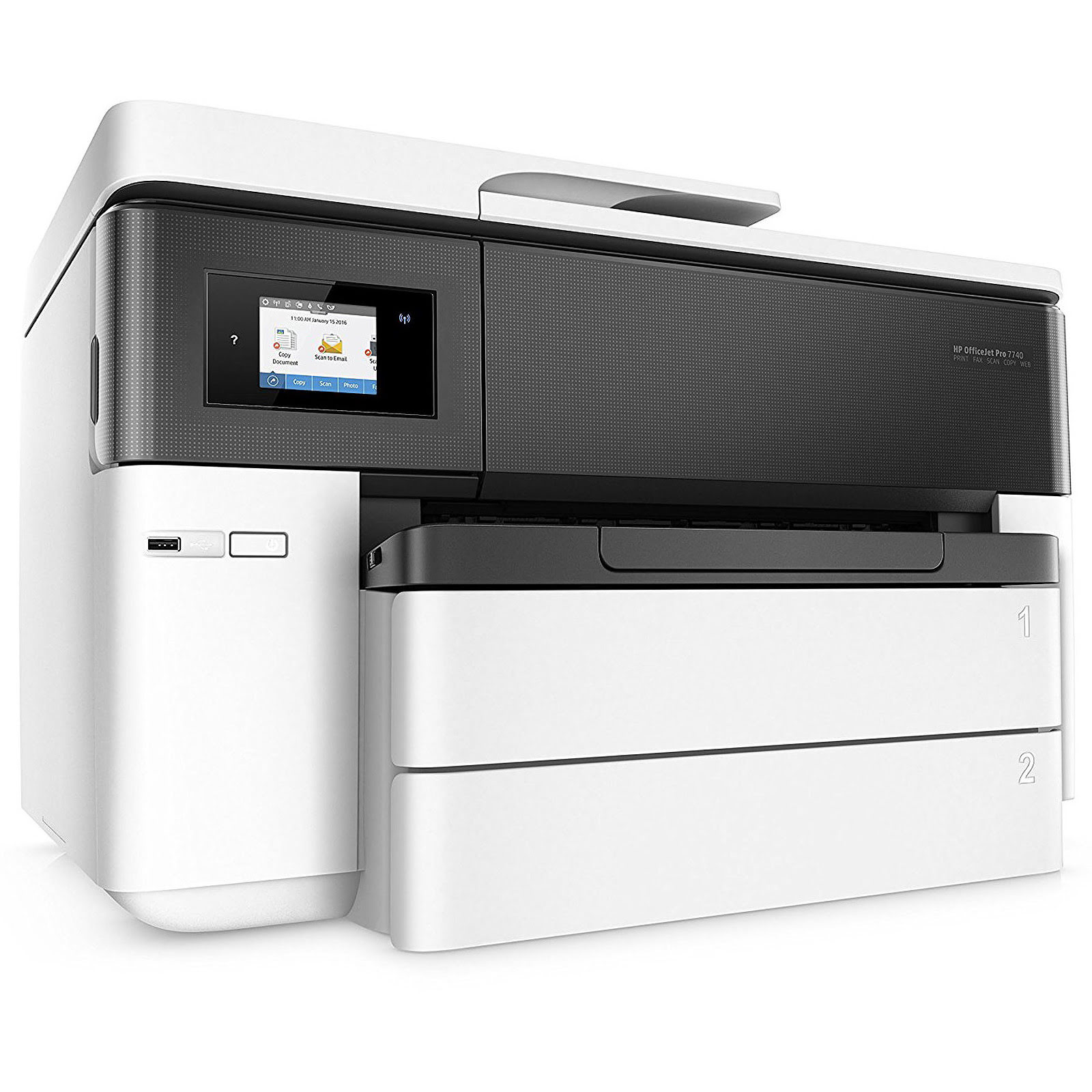 Imprimante multifonction HP OfficeJet Pro 7740 - Cybertek.fr - 2