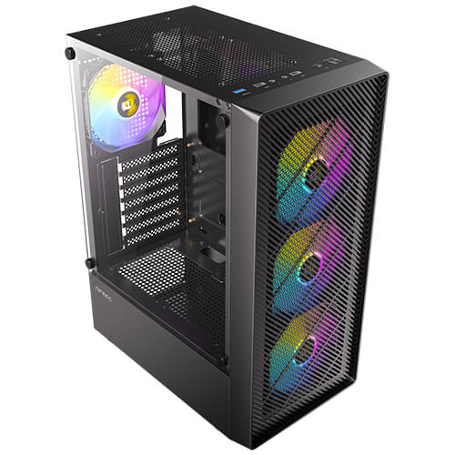 Antec AX26 RGB Elite Noir Noir - Boîtier PC Antec - Cybertek.fr - 7