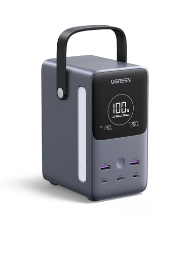 UGREEN PowerBank 5 ports - 48000mAh - 300W - Gris (25286) - Achat / Vente Batterie Externe  sur Cybertek.fr - 3