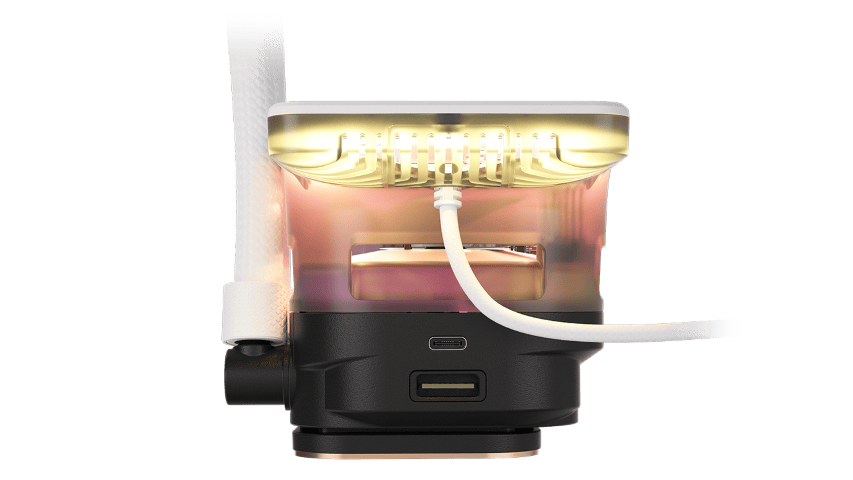 Corsair iCUE LINK TITAN II 360 RX LCD - 360mm - Blanc - Watercooling - 5
