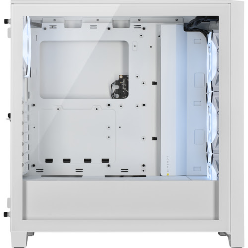 Corsair iCUE 4000D Airflow RGB TG Blanc Blanc - Boîtier PC - 2