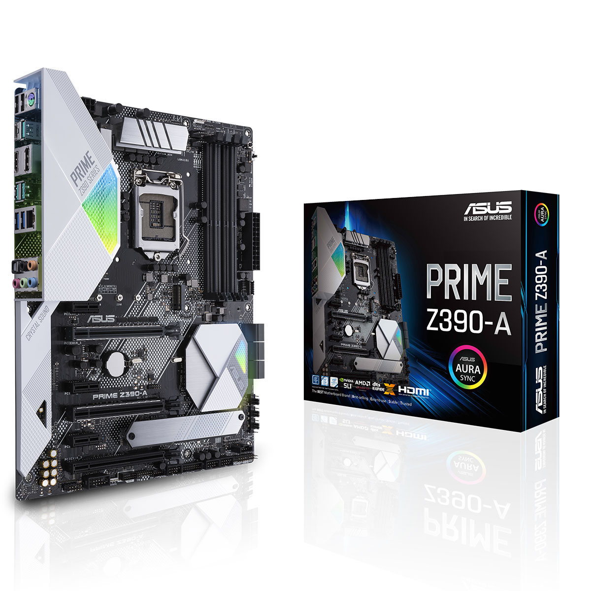 Asus PRIME Z390-A ATX  - Carte mère Asus - Cybertek.fr - 0