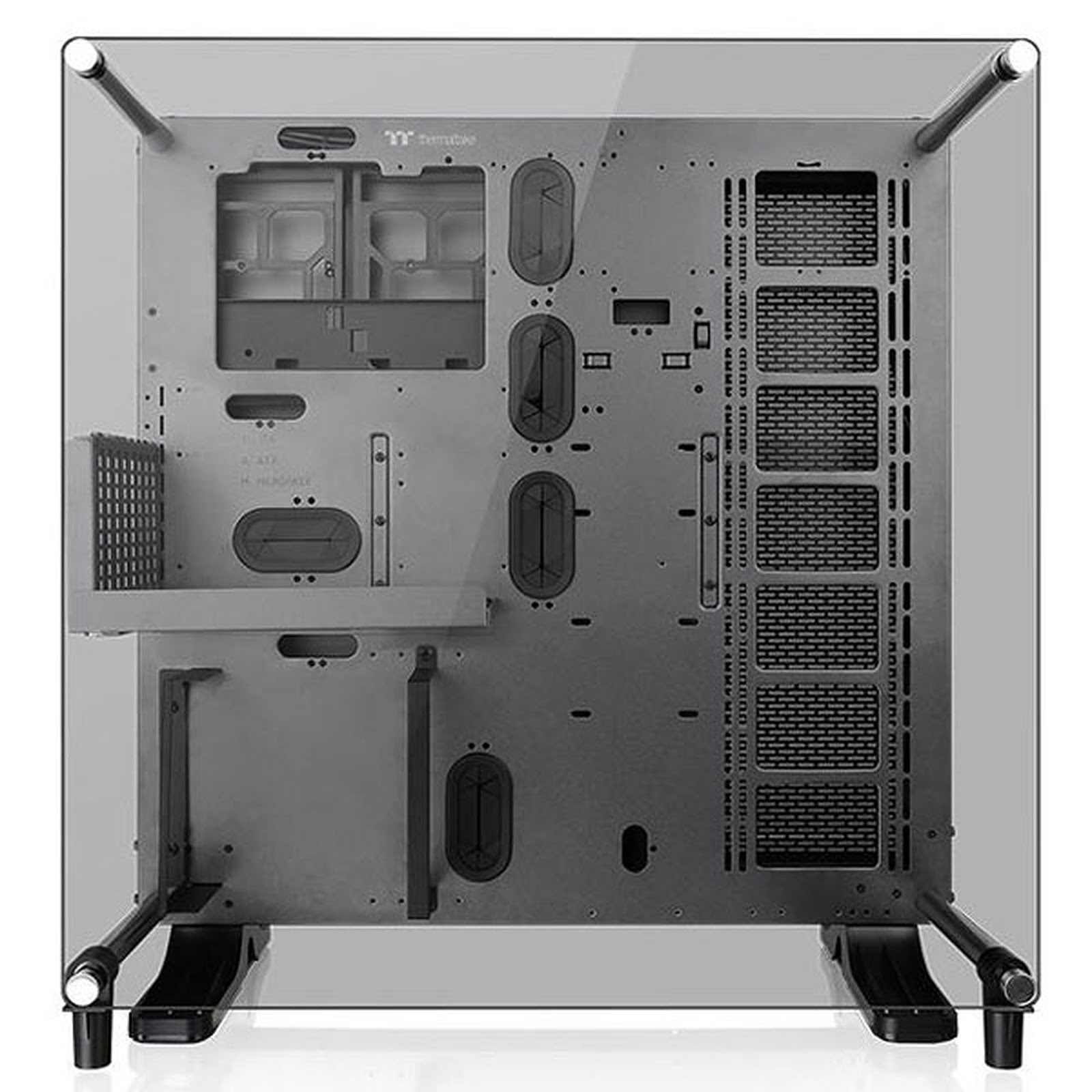 Thermaltake Core P5 TG TI Space Gray Transparent - Boîtier PC - 1