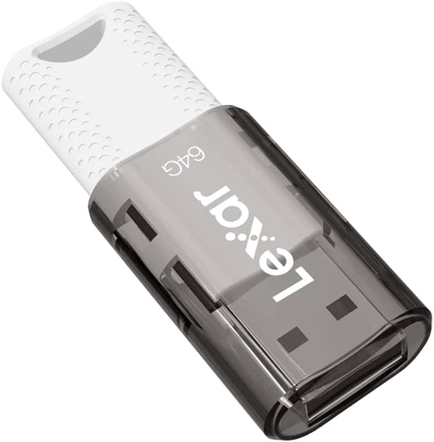 Lexar 64Go USB 2.0 JumpDrive S60 - Clé USB Lexar - Cybertek.fr - 1