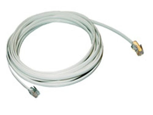 Câble RJ11/RJ45 - 5m - Blanc - Connectique réseau - Cybertek.fr - 0