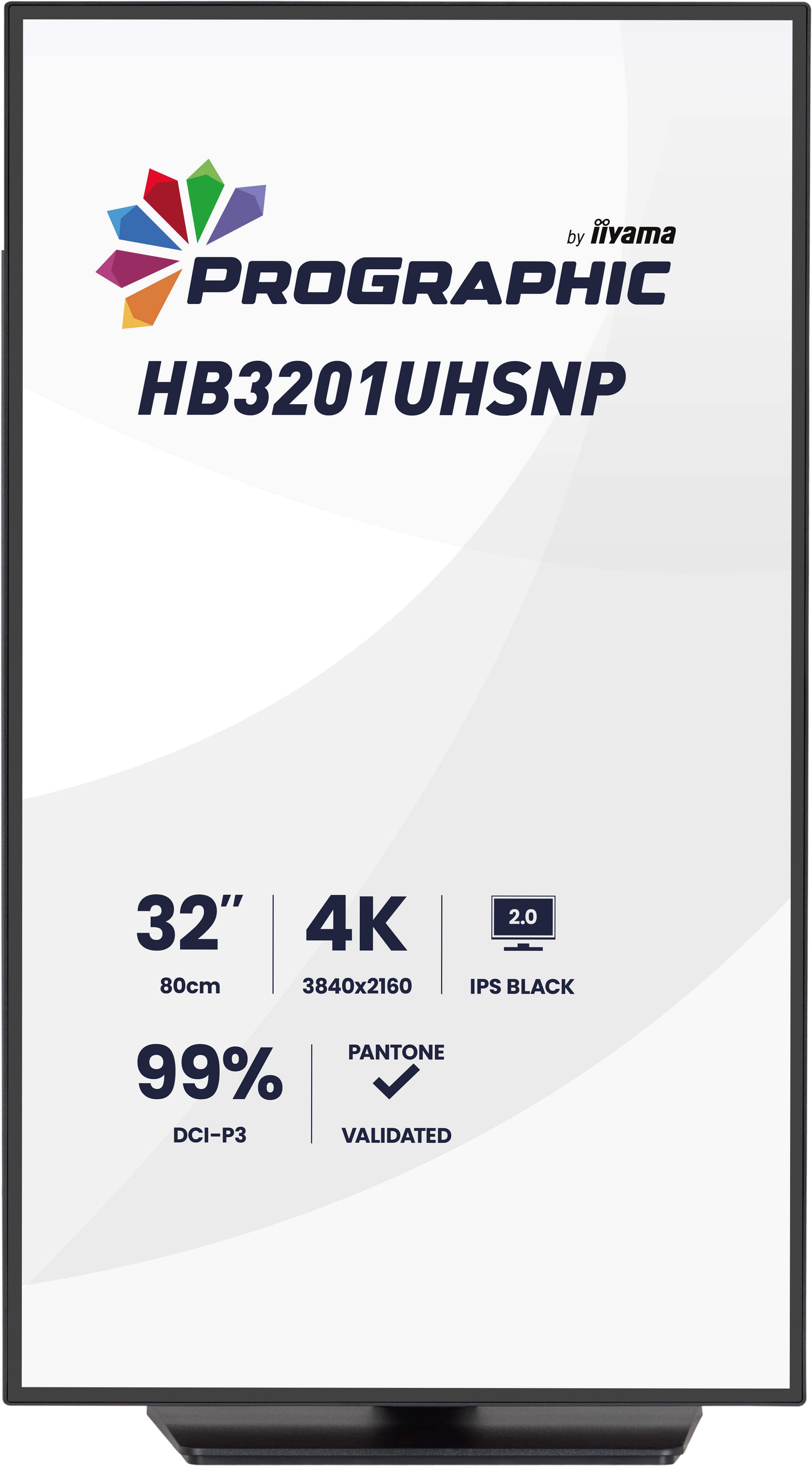 Iiyama 32 pouces  HB3201UHSNP-B1 - Ecran PC Iiyama - Cybertek.fr - 1